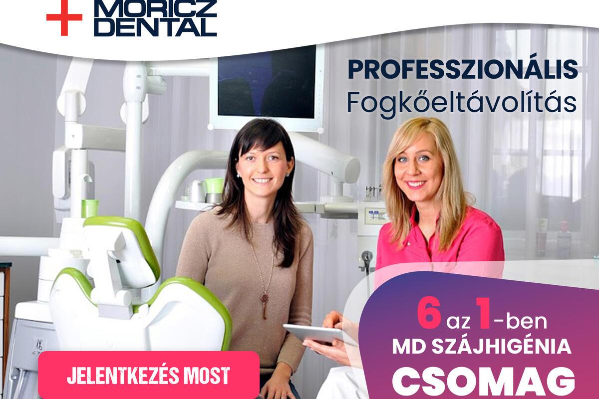Professzionális fogkőeltávolítás csomag a Móricz Dentalban - 
